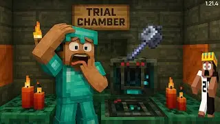 Minecraft I loot fully trial chamber and find trident in  survival series 1.21.4 ep.14 part 3