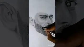 virat kohli drawing🥰🥰 | art by bikash | rcb vs csk 2024