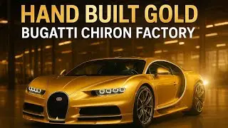 Inside the Golden Bugatti Chiron Factory — How the World’s Fastest Hypercar Is Hand Built 