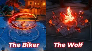 Mavuika vs Lupa! When their animations and gameplay depict their powers