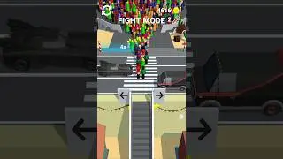 ESCALATORS FIGHT MODE 24 😎 #shorts #android #ios #gaming #gameplay #escalators