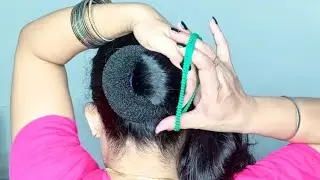 Simple juda hairstyle//Simple Juda Hairstyle for women//easy done by MonikaStyle🔥@MonikaStyle2Vlogs