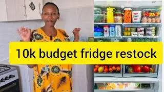 10 THOUSAND FRIDGE RESTOCK FOR 2 WEEKS!! BURGET FRIENDLY ☺️☺️