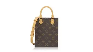 Louis Vuitton Monogram Petit Sac Plat
