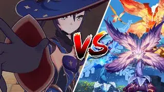 Mona VS Elemental Regisvine | Genshin Impact