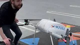 Manna Drone Delivery - Balbriggan, Sept '22