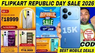 Realme P3 Ultra ₹18999? 😱 Flipkart Republic Day Sale 2026 Best Mobile Deals?🔥 Flipkart Sale 2026?