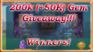 My Biggest Gem Giveaway Winners! | Lords Mobile