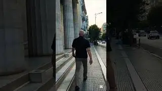 Thessaloniki city Greece walking tour 💙🚶🏙️ #travel #walking #tour