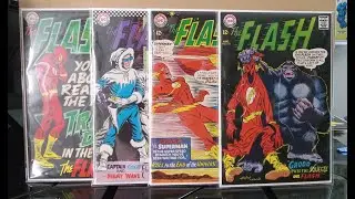 My entire Flash comic book collection! Silver age Carmine Infantino goodness!