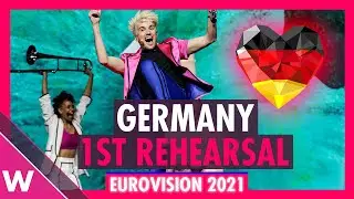 Germany First Rehearsal: Jendrik 