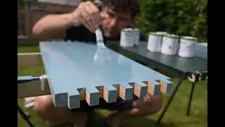 Painting My Beehive With OSMO Paint