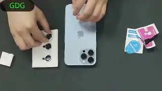 3Pcs Metal Lens Protector Glass For iPhone 15 13 12 11 14 Pro Max Back