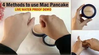 Waterproof foundation | 4 Methods to use Mac Pancake | Affordable Best Full Coverage foundation |