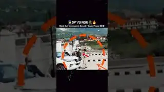 Police Slapped NSG Commando Security😡☠️SP VS NSG Security🔥🔥 #nsg #security #spg #commando #guard