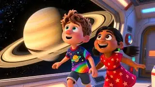 Space Rocket Ride 🚀 | Fun Baby Songs & Nursery Rhymes for Toddlers | Learn Vehicles & Counting