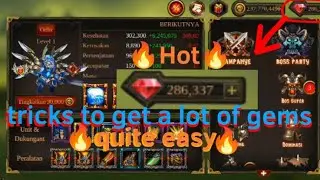 epic heroes war tricks to get a lot of gems every day 🔥