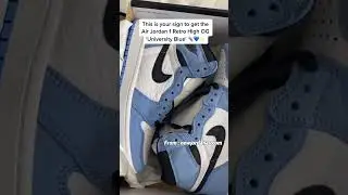 Jordan Air Jordan 1 retro high og university blue 💙⚡️#sneaker #jordans #shorts #fyp #nike #foryou