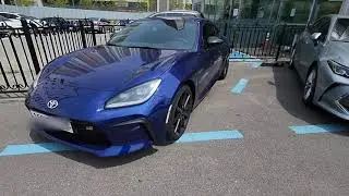 2022 Toyota GR86 premium Trueno blue/Sapphire blue pearl short walk around