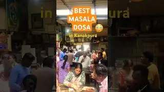 😋Best Masala Dosa Spot ‼️Vasu Hotel Kanakpura #dosa #foodie