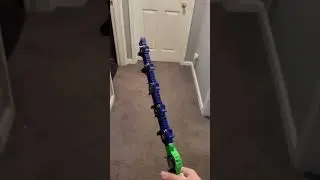 I made Luke&rsquo;s light saber with beyblade rippers! #starwars #beyblade