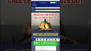 Navy MR Musician 02/2025 Final Result Out #navy #indiannavy #agniveer #navyresult#shorts #ytshorts