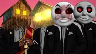 House head 2X & Thomas the train EXE 2X - Meme Coffin Dance COVER