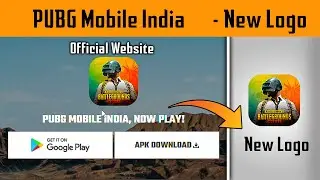 🇮🇳 PUBG Mobile India New Logo Reveal and Download Button In Official Site of PUBG Mobile