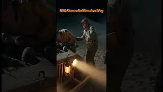 WW2 Soldiers Face Terrifying Lion Standoff in Libya (1943)