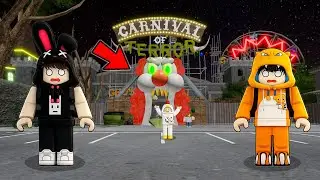 Ferix, Kezri Dan Ciko Masuk Ke Dalam Karnaval Horor Yang Ada Badut Seram! ROBLOX