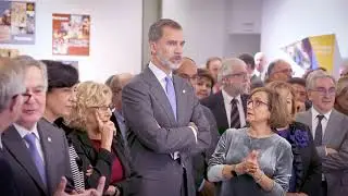 El Rey visita la exposici&oacute;n UAM50 que conmemora el aniversario de la Universidad