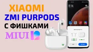 Беспроводные наушники - Xiaomi ZMI PurPods с Фишками в MIUI 12