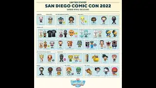 Funko Pop & Sodas SDCC 2022 Complete Figure Reveal!