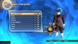 Xenoverse 2 Modded save Best 199 Modded cac