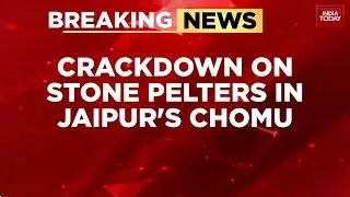 Jaipur Stone Pelting: 110 Detained, 6 Cops Injured In Clash Over Mosque Railing Removal