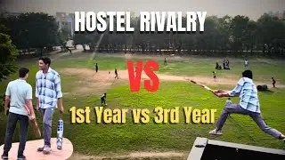 Can 1st Year Juniors Beat the Seniors? 😱 | GITS Hostel Cricket Rivalry | Vlog 111