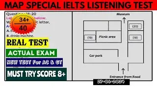 MAP Special IELTS Exam Listening Test With Answers 2024 | 27-06-2024