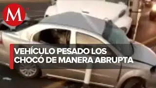 Muere pareja en accidente en la Autopista Guadalajara-Zapotlanejo