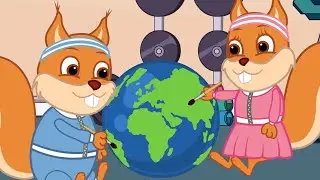 Bridie Squirrel in English - LITTLE DREAMERS CLUB 💭🖼️💖 - Cartoon for Kids