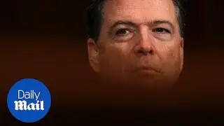 President Donald Trump fires FBI Director James Comey in May - Daily Mail