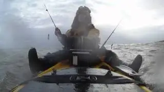 A Hardcore Hundred Kayak Fishing for Cod near Lowestoft