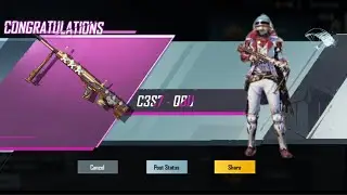C3S7 QBU gun skin | tier rewards | #bgmi & #pubg