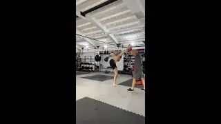 K1-Kickboxing pad work with Glory and Enfusion Coach Peter Navratil and Coach Zeki