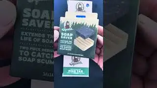 Набор мыла Dr. Squatch из 3 предметов поставляется с мыльницей-контейнером. #DrSquatch #Мыло #Мыл...