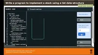 Write a Python program to implement a stack using a list data-structure