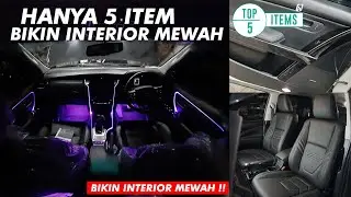 BIKIN INTERIOR MOBIL MEWAH TIADA TARA!!! PASANGNYA MUDAH!!