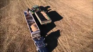Frederick Harvesting, Mott, ND, 2014