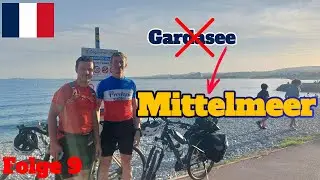 100 km Abfahrt bis zum Mittelmeer! Wir erreichen Nizza! - Tour de Sanremo -Folge 9