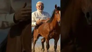Narendra Modi//horse//ghora//ai//funny video #ai #viral #shorts #narendramodi