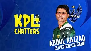 Mirpur Royals Head Coach Abdul Razzaq | KPL 2022 Launch Ceremony